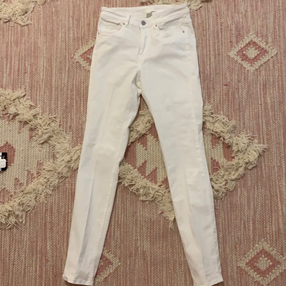 white jeans